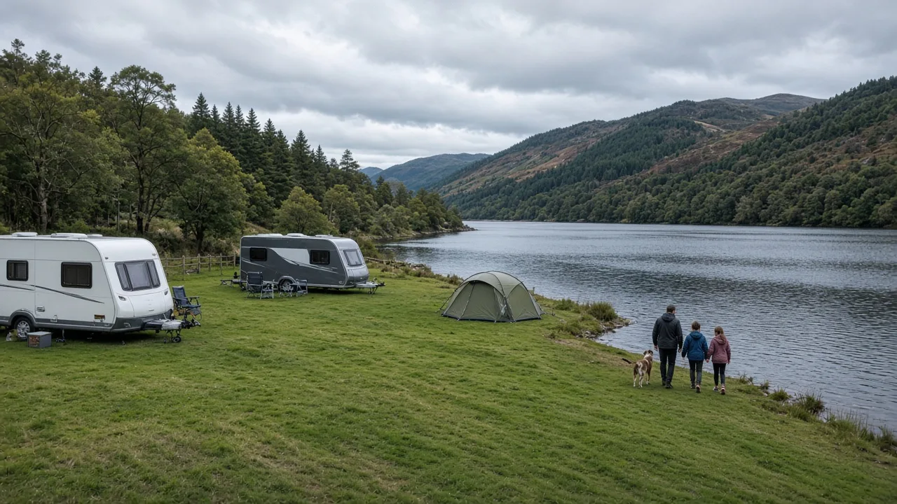 Ardgualich Farm & Loch Tummel Camp Site